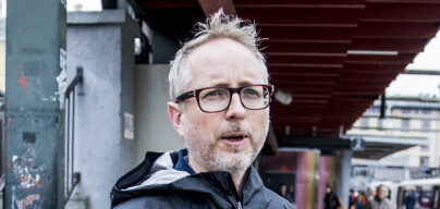 OSLO 20180420 Bård Vegar Solhjell møter til intervju på T-banen mellom Majorstuen og Sognsvann. Foto: Christian Roth Christensen / Dagbladet